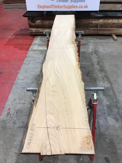 Cherry #034 kiln dried plank of cherry