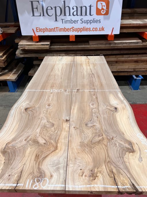 Elm Book Matched Pair #200 kiln dried ready for table top making