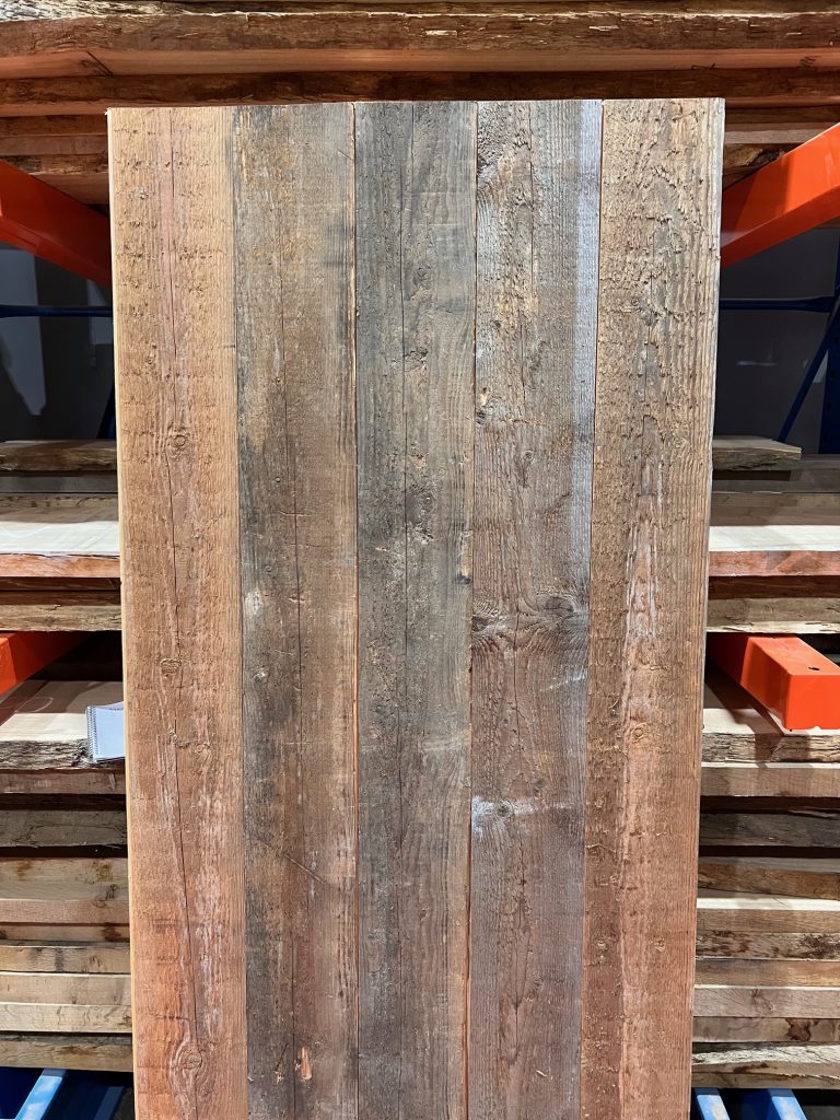 Reclaimed Barn Cladding with Tongue and Groove