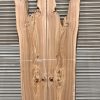 Elm book matched pair #202. Kiln dried. Measuring 2660 long, 1090/1370mm wide and 44mm thick. Can be delivered anywhere in the UK (Mainland).