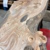 Elm #209. Kiln dried. Measuring 1800 long, 440/640mm wide and 53mm thick. Can be delivered anywhere in the UK (Mainland).