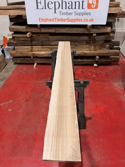 Ash 27mm thick plank #200. Kiln dried and ready to be used for making shelves, window sills.