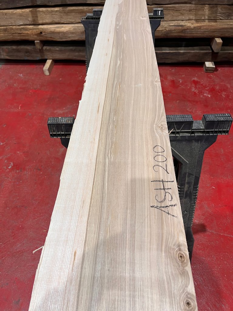 Ash 27mm thick plank #200. Kiln dried and ready to be used for making shelves, window sills.