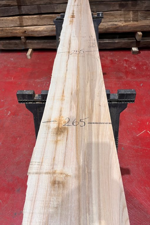 Ash 27mm thick plank #207. Kiln dried and ready to be used for making shelves, window sills.