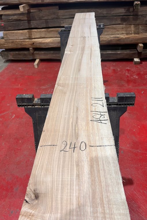 Ash 27mm thick plank #211. Kiln dried and ready to be used for making shelves, window sills.