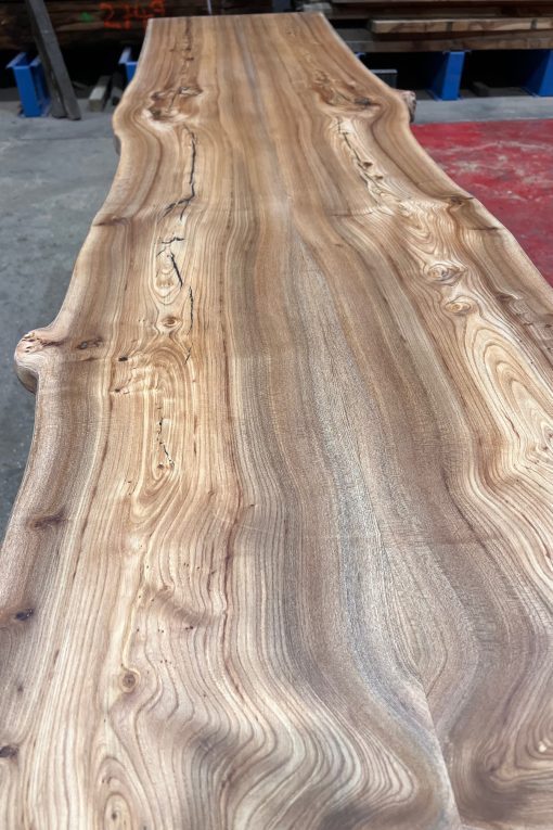Elm Breakfast Bar (Book Matched Pair)