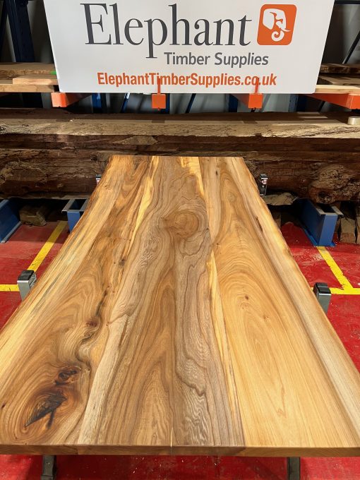 Sappy Elm Table Top - 2100 x 930/970 x 30mm (Fully Finished)