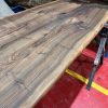 Walnut Dining Table Top - 2215 x 820/1000 x 37mm