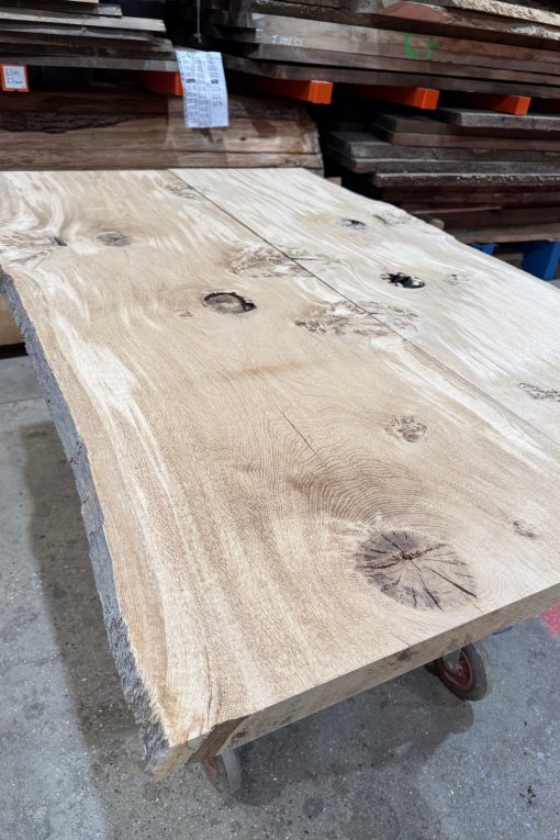 Alternative view of Oak Book Matched Pair #227