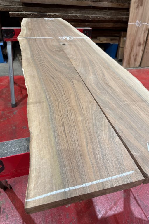 Alternative view of English Walnut Book Matched Pair #001