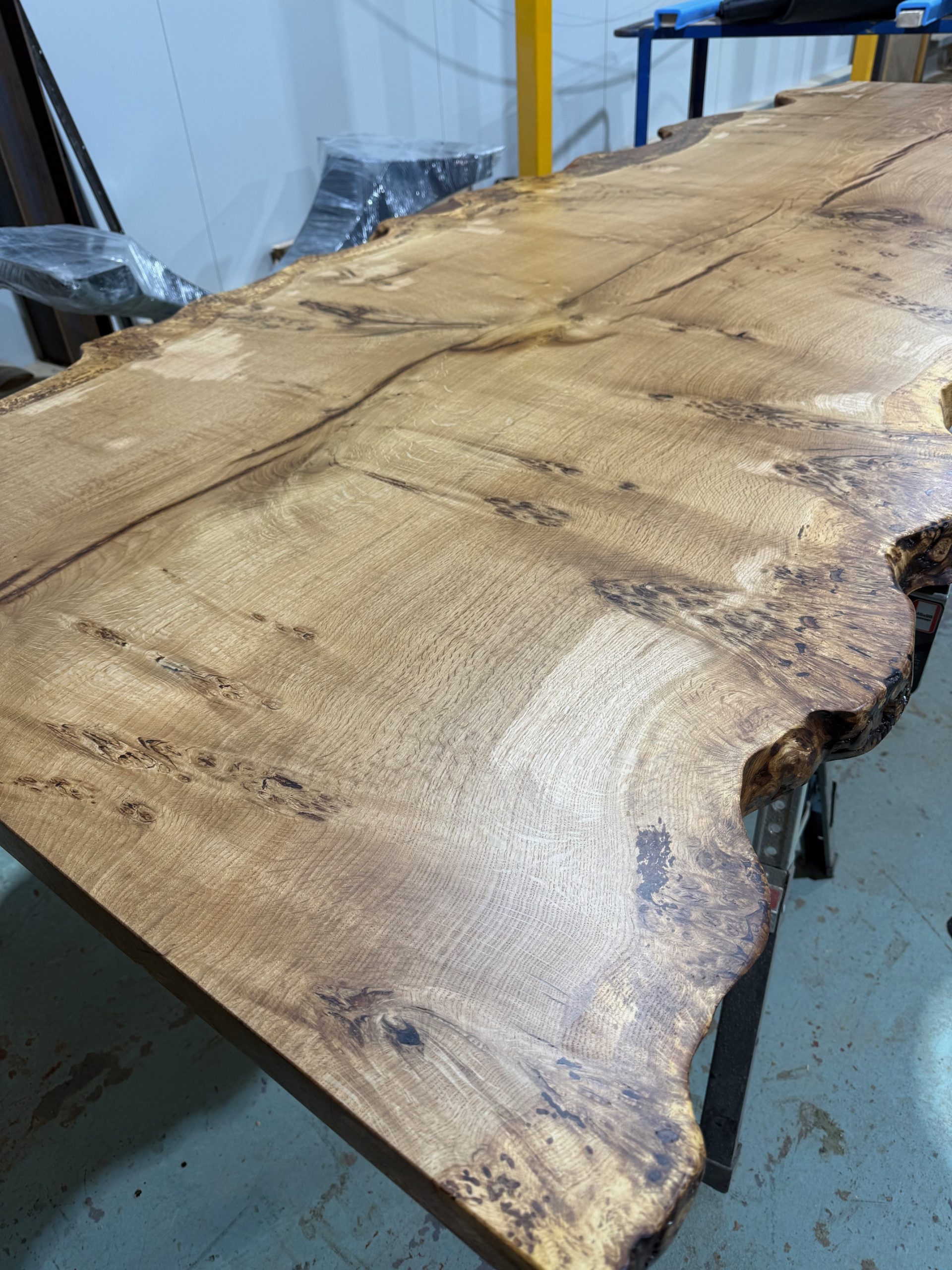 Burr Oak Table Top - Bronze Resin - SOLD - Image 5