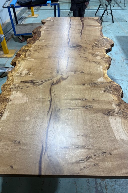 Burr Oak Table Top - Bronze Resin - SOLD