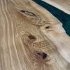 Ash TableTop with green resin
