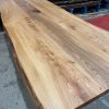 Elm Table Top - 3 plank set - Black resin