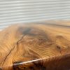 Elm 1.9m Tabletop with Black Resin