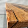 Elm 1.9m Tabletop with Black Resin