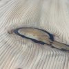 Cedar TableTop 2 live edges with Black resin
