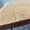 Rustic Oak Table Top 3 Plank set - Copper Resin