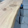 Cedar TableTop 2 live edges with Black resin