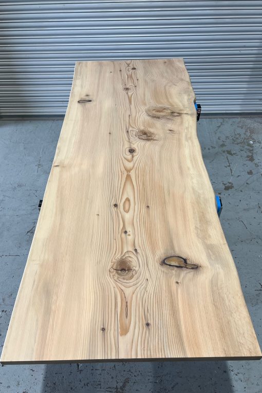 Cedar TableTop 2 live edges with Black resin
