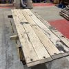 Reclaimed wagon planks