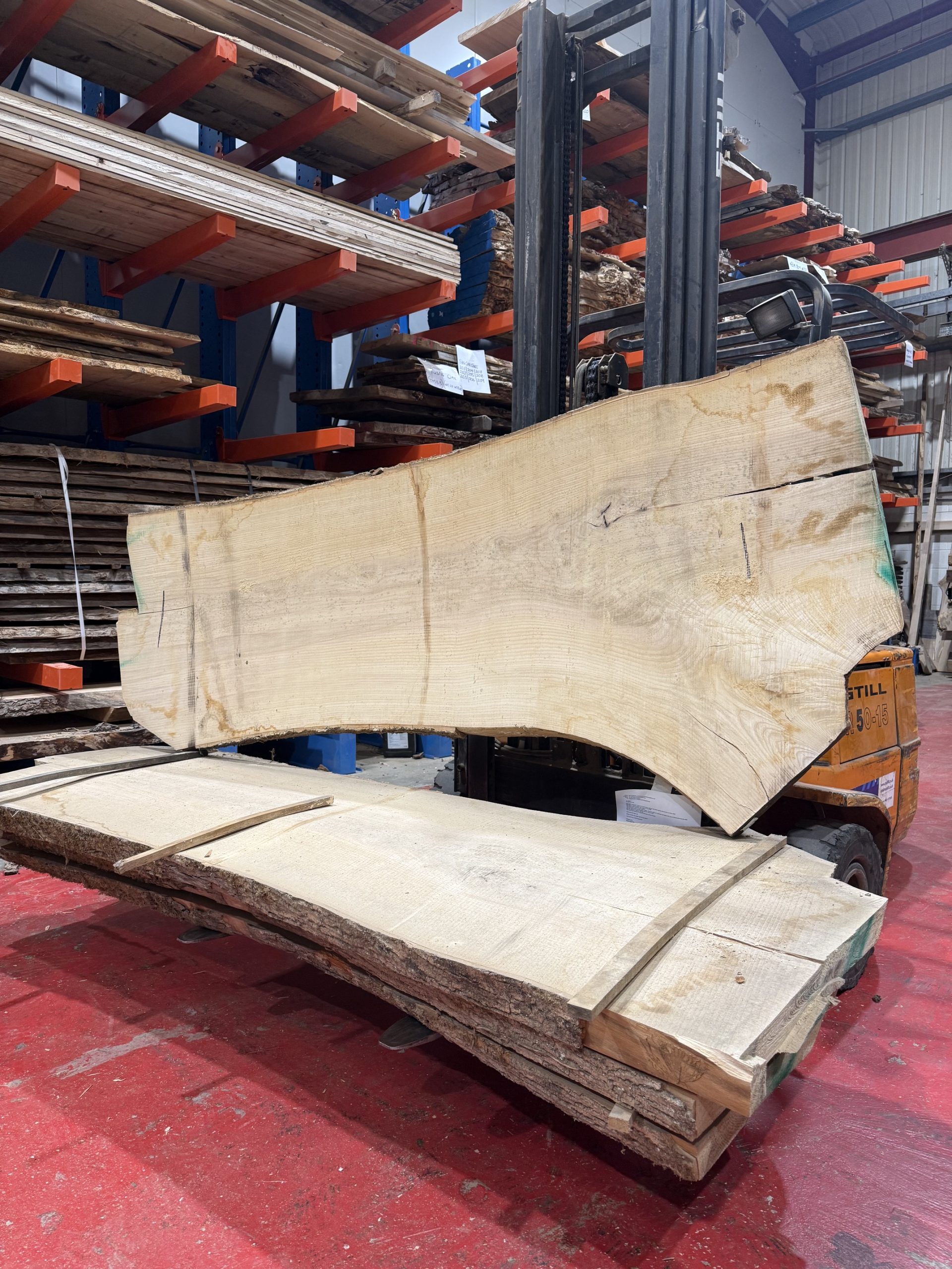 80mm Ash slabs